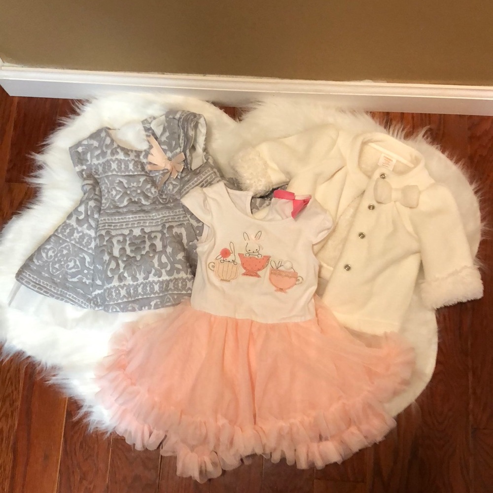 Baby girl clothes used 1 time no stains.Good deal